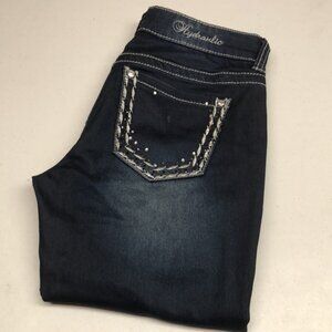 HYDRAULIC MID-RISE SKINNY STRETCH JEANS 6/28x32 ⭐️